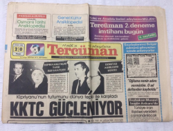 Tercüman Gazetesi 20 Ocak 1985 - KKTC Güçleniyor - GZ17181 - 1