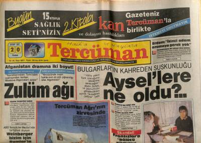 Tercüman Gazetesi 20 Şubat 1987 - Devlet Sanatçısı Aday Adayları GZ54238 - 1