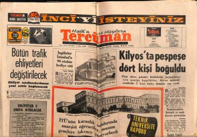 Tercüman Gazetesi 20 Temmuz 1970 - İTÜnün Karanlık Odalarında Anarşist Öğrenciler Masum Gençlere İşkence Yapıyorlar GZ55183 - 1