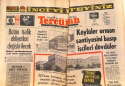 Tercüman Gazetesi 20 Temmuz 1970 - Köylüler Orman Şantiyesini Basıp İşçileri Dövdüler - Rossani Brazzi Ve Julie Stevens İstabul'a Geldi GZ161253 - Gökçekoleksiyon