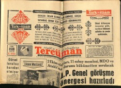 Tercüman Gazetesi 21 Aralık 1962 - Adalet Divanından Geri Kalan Dosyalar Takipten Kaldırılıyor GZ67996 - 1