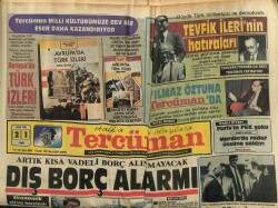 Tercüman Gazetesi 21 Ekim 1986 - TRT , Müjde Ara Kapılarını Açtı GZ70372 - 2