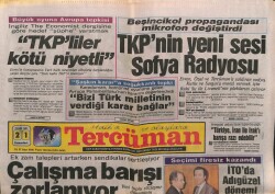 Tercüman Gazetesi 21 Kasım 1987 - TKPnin Yeni Sesi Sofya Radyosu GZ103405 - 1
