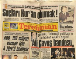 Tercüman Gazetesi 21 Kasım 1988 - ABD , 100 Milyarı Vermek İçin 4 Türkü Bekliyor GZ67160 - 2