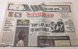 Tercüman Gazetesi 21 Mart 1976 - Darbe Şimdilik Askıya Alındı - GZ15351 - 2