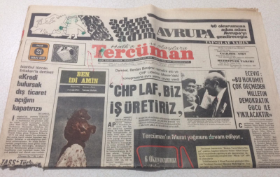 Tercüman Gazetesi 21 Mart 1976 - Darbe Şimdilik Askıya Alındı - GZ15351 - 2