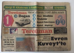 Tercüman Gazetesi 21 Mart 1982 - Yabancıların Hazırladığı Türkiye Haritalarında Çirkin Tahrifler Yapılıyor GZ10623 - 2