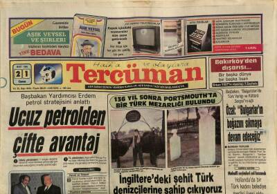Tercüman Gazetesi 21 Mart 1986 - İşsizlere Gönül Yazar Morali GZ74600 - 1