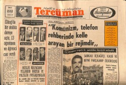 Tercüman Gazetesi 21 Mayıs 1968 - Bir Rus Şilebi Salacak Önünde Karaya Oturdu GZ67242 - 1