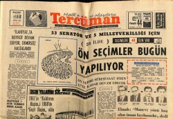 Tercüman Gazetesi 21 Nisan 1968 - Organ Nakli , Açık Oturumda Tartışıldı GZ70612 - 1