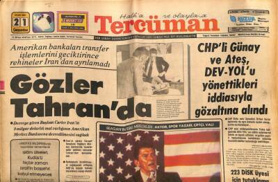 Tercüman Gazetesi 21 Ocak 1981 - Erbakan Ve Adak Eroin Davasından Beraat Etti GZ54282 - 1