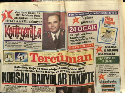 Tercüman Gazetesi 21 Ocak 1986 - Doğum Günü Hediyesi GZ54865 - 1