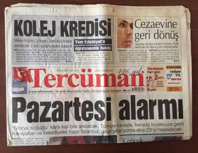 Tercüman Gazetesi 21 Ocak 2006 - Erdoğan Ve ABnin Ankaradaki Büyükelçileri Öğle Yemeğinde Buluştu GZ10520 - 2
