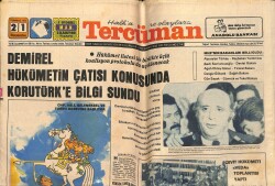 Tercüman Gazetesi 21 Temmuz 1977 - Uçan Adam Super-Man Tekrar Sahnede - Yunanistan'da Yas İlan Edildi GZ160337 - Gökçekoleksiyon