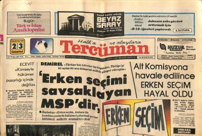 Tercüman Gazetesi 22 Ağustos 1980 - Ne Kral , Ne Kraliçe İlyas Salman Şimdi Yeşilçamda Geçer Akçe GZ77294 - 1