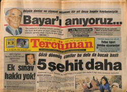 Tercüman Gazetesi 22 Ağustos 1987 - Evren Altın Madeninde GZ65189 - 1