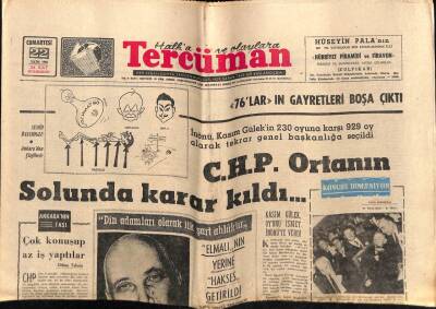 Tercüman Gazetesi 22 Ekim 1966 - Hakim Fatma Girike Bir Daha Gelirseniz Sizi Hapsederim Dedi GZ54360 - 1