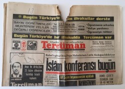 Tercüman Gazetesi 22 Eylül 1969 - Asya İle Afrikadan 25 İslam Ülkesinin Katıldığı Büyük Toplantı Bugün GZ10821 - 2
