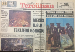 Tercüman Gazetesi 22 Eylül 1976 - Disk Genel Merkezi Arandı - GZ15018 - 1