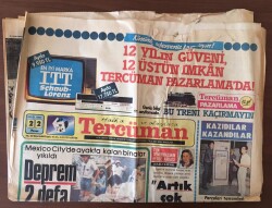 Tercüman Gazetesi 22 Eylül 1985 -Antalya Altın Portakal Film Festivali Bugün Başlıyor GZ10426 - 2