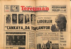 Tercüman Gazetesi 22 Kasım 1964 - Amerika Bugün Kennedy İçin Gözyaşı Dökecek GZ65800 - 2