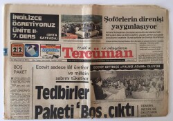 Tercüman Gazetesi 22 Mart 1979 - Ecevit Gittikçe Yalnız Adam Oluyor GZ10883 - 2