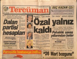 Tercüman Gazetesi 22 Mart 1989 - Eski Şarkılar , Eski Güzeller Ve Zaman Tüneli'nden Zeki Müren GZ150294 - 1