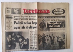 Tercüman Gazetesi 22 Mayıs 1968 -Politikacılar Radyo Konuşmaların da Hep Aynı Lafı Söylüyorlar GZ11134 - 2