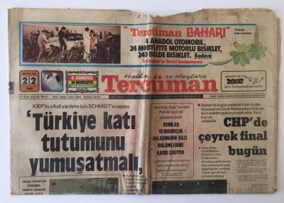 Tercüman Gazetesi 22 Mayıs 1979 - Demirel Herkes Bu Hükümet Gitsin de Ne Olursa Olsun Diyor GZ10824 - 2
