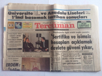 Tercüman Gazetesi 22 Mayıs 1982 - Seul Müzük Festivalinde Türkiyeyi NECO Temsil Edecek - GZ15141 - 2