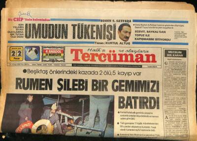 Tercüman Gazetesi 22 Nisan 1979 - Gazetemizin 12 Mensubu Basın Şeref Kartı Aldı GZ85629 - 1