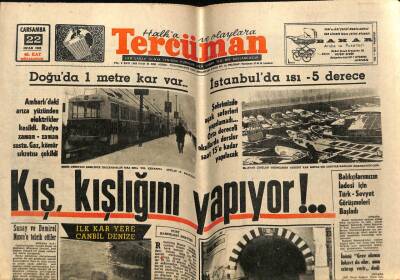 Tercüman Gazetesi 22 Ocak 1969 - Sovyet Rusya İdarecileri Nixonu Tebrik Ettiler GZ68657 - 1