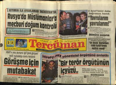 Tercüman Gazetesi 22 Ocak 1987 - Doğum Günü Hediyesi GZ54690 - 1