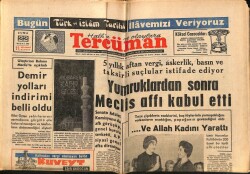 Tercüman Gazetesi 22 Şubat 1963 - Şeyh El Sabah Türkiye İle Alış - Verişi Artırmak İstiyor GZ70870 - 1