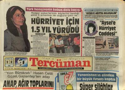 Tercüman Gazetesi 22 Temmuz 1986 - Yunanistanın Elinden Bir Büyük Fırsatı Kaçırdık GZ83256 - 1