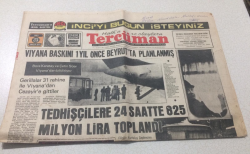 Tercüman Gazetesi 23 Aralık 1975 - Viyana Baskını Bir Yıl Önce Beyrutta Planlanmış - GZ15326 - 1