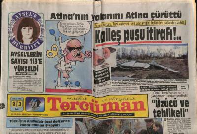 Tercüman Gazetesi 23 Aralık 1986 - Kazakistanda 15 Öğrenci 7 Polis Öldü GZ74642 - 1