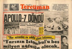Tercüman Gazetesi 23 Ekim 1968 - C. Senatosu TRTyi İbra Etmedi GZ67075 - 2