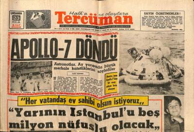 Tercüman Gazetesi 23 Ekim 1968 - C. Senatosu TRTyi İbra Etmedi GZ67075 - 2
