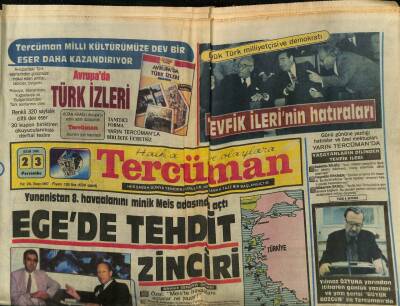 Tercüman Gazetesi 23 Ekim 1986 - Sakıp Sabancıda Artık Portakalda GZ70370 - 1