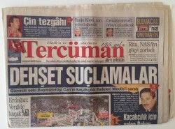 Tercüman Gazetesi 23 Eylül 2005 - Terör Belasına Sivil Dayanışma GZ11568 - 2