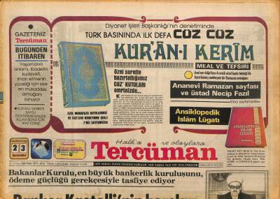 Tercüman Gazetesi 23 Haziran 1982 - Maradona da Sakat - Miray Göksunun Pırlanta Yüzüğünü Çalan Hırsız Yakalandı GZ126036 - 1
