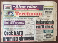 Tercüman Gazetesi 23 Mayıs 1986 - Özal Türkiye Ve Yunanistan , Problemlerini Kendi Arlarında Çözmelidir GZ6815 - 1