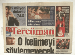 Tercüman Gazetesi 23 Nisan 2005 - 18 Can , 18 Dram GZ5824 - 2