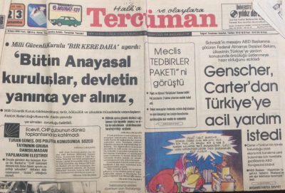 Tercüman Gazetesi 23 Ocak 1980 - Moskovayı Boykot Hareketi Hızlandı - GZ12772 - 2