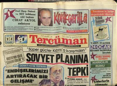 Tercüman Gazetesi 23 Ocak 1986 - Doğum Günü Hediyesi GZ54863 - 1