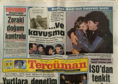 Tercüman Gazetesi 23 Ocak 1987 - Doğum Günü Hediyesi GZ54693 - 1