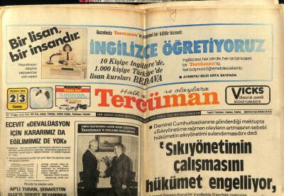 Tercüman Gazetesi 23 Şubat 1979 - Doğum Günü Hediyesi GZ54835 - 1