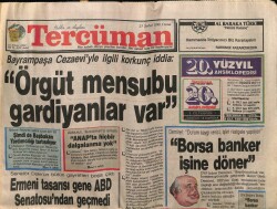 Tercüman Gazetesi 23 Şubat 1990 - Bayrampaşa Cezaevinde Korkunç İddia,Örgüt Mensubu Gardiyanlar Var GZ61256 - 2
