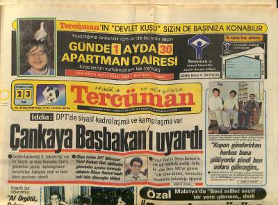 Tercüman Gazetesi 23 Temmuz 1985 - Cerrahoğlunun Ölümü Üzüntü İle Karşılandı - Çankaya Başbakanı Uyardı GZ118042 - 1